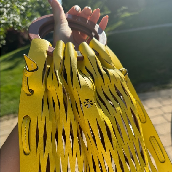 NWT Tory Burch Dye Cut Bag - Picture 4 of 6